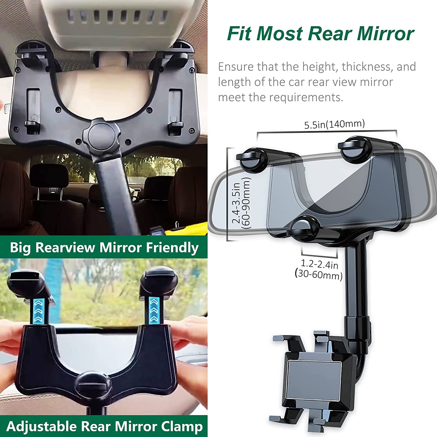Soporte De Celular Para Auto Carro Porta Telefono Universal Rotacion 360