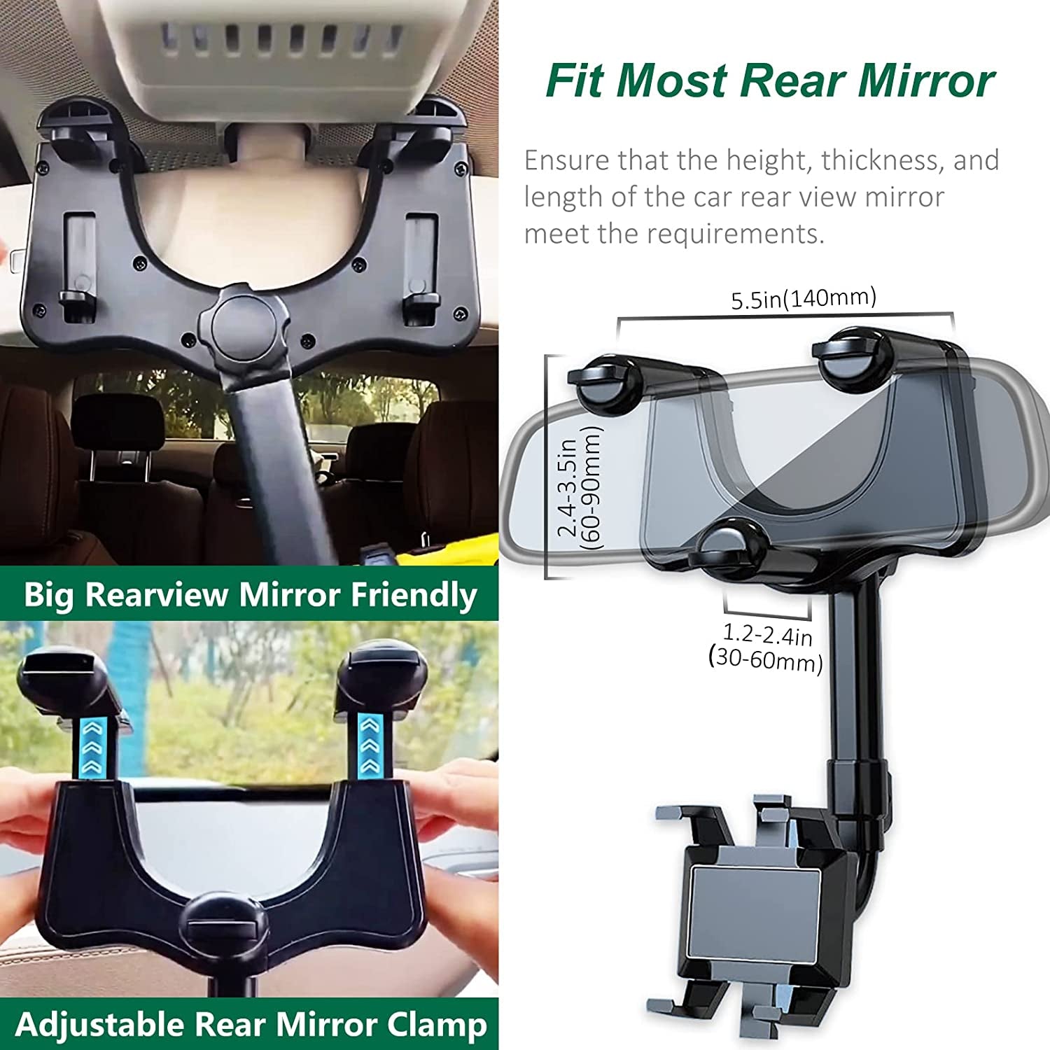 Soporte De Celular Para Auto Carro Porta Telefono Universal Rotacion 360