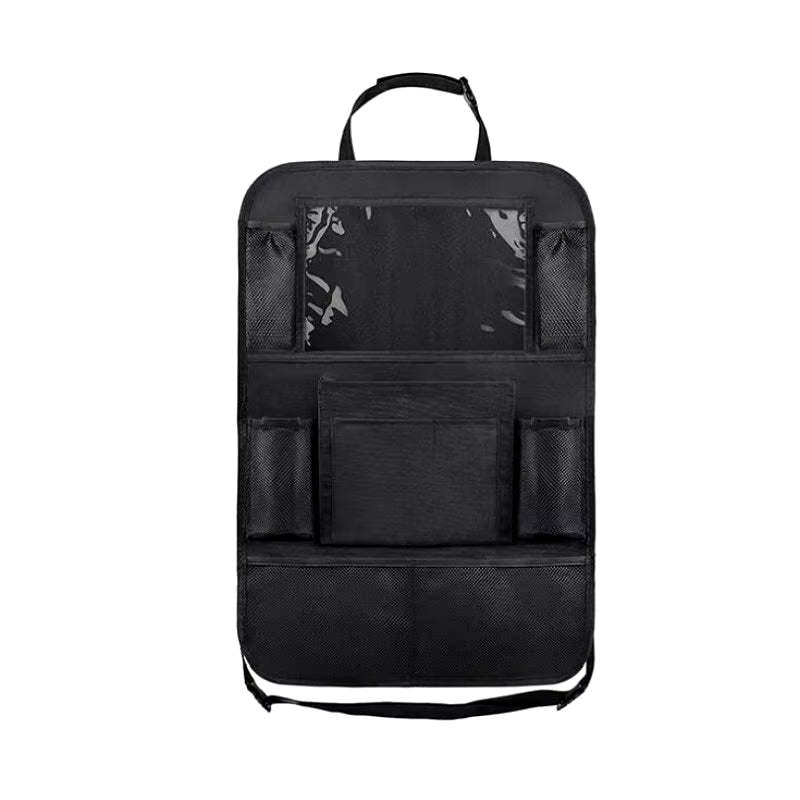1Pc/ 2Pcs Car Seat Back Organizer 9 Storage Pockets with Touch Screen Tablet Holder Protector for Kids Children Car Accessories