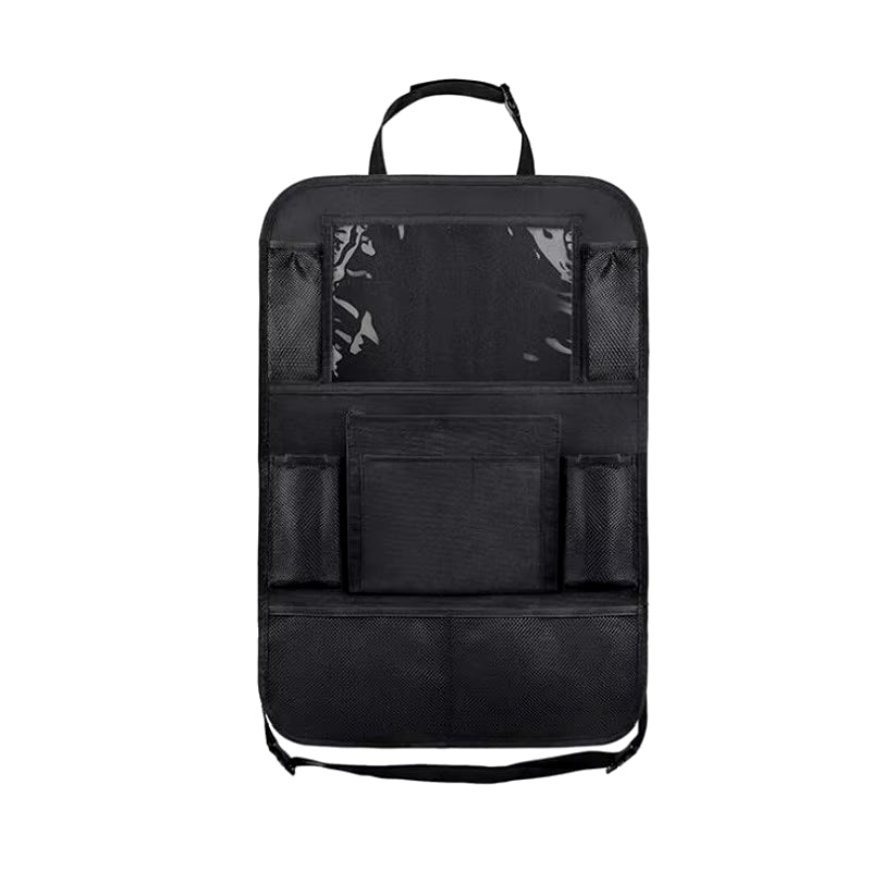 1Pc/ 2Pcs Car Seat Back Organizer 9 Storage Pockets with Touch Screen Tablet Holder Protector for Kids Children Car Accessories