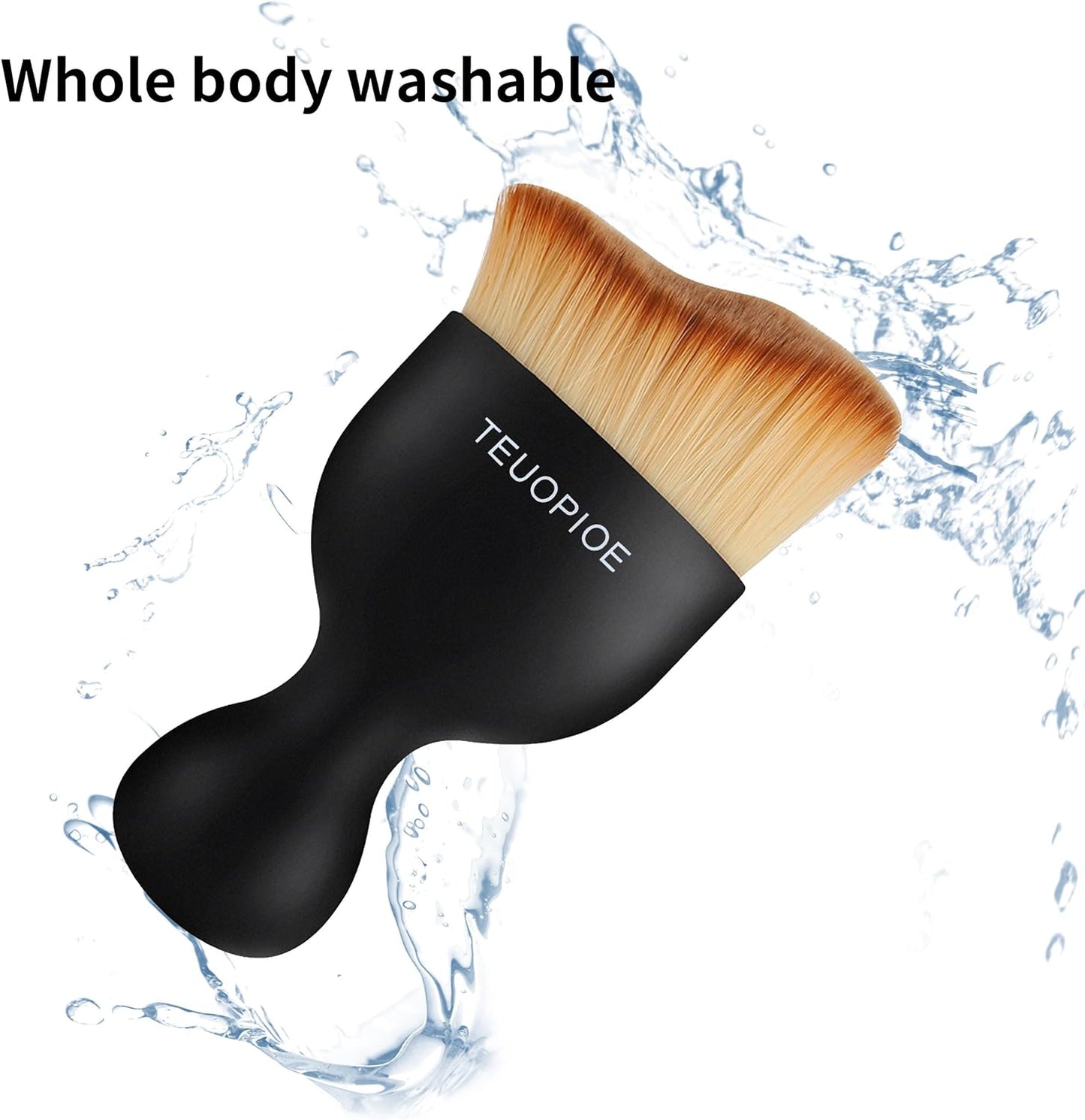 Car Detailing Brush for Interior Dusting and Air Vents, Brown | Soft Synthetic Bristles Clean Dashboards, Vents, and Consoles. Lightweight PP Handle Is Suitable for Dry or Wet Use.