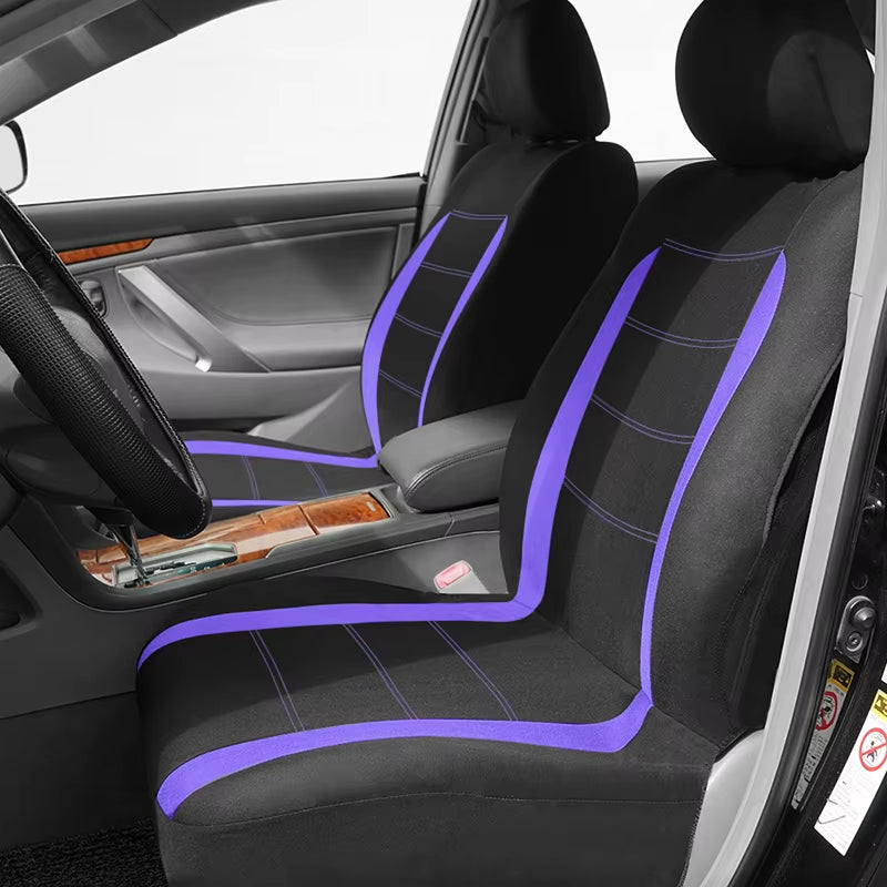 AUTO plus Car Seat Covers Universal Size Fit for Most Car Suv Truck Van Car Accessories Interior Seat Covers for Car Full Set