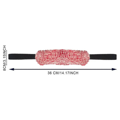 Auto Wheel Wash Towel Brush Car Double-Sided Long Belt Cleaning Towel Microfiber Coral Plush Wheel Pull Belt Hub Detail Towel